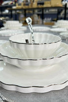 Twist Silver 24 Parça Porselen Yemek Takımı Hrn018 - 2