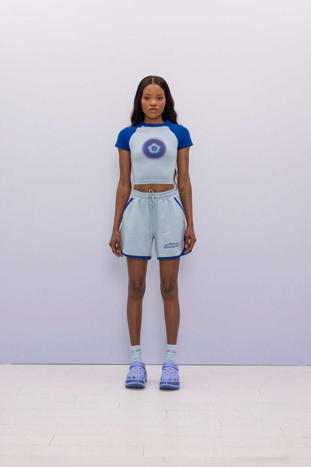 '' I See'' Crop Baby Tee - 1