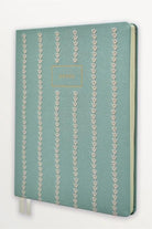 Yeşil Yaprak İşlemeli Xl Defter - 3