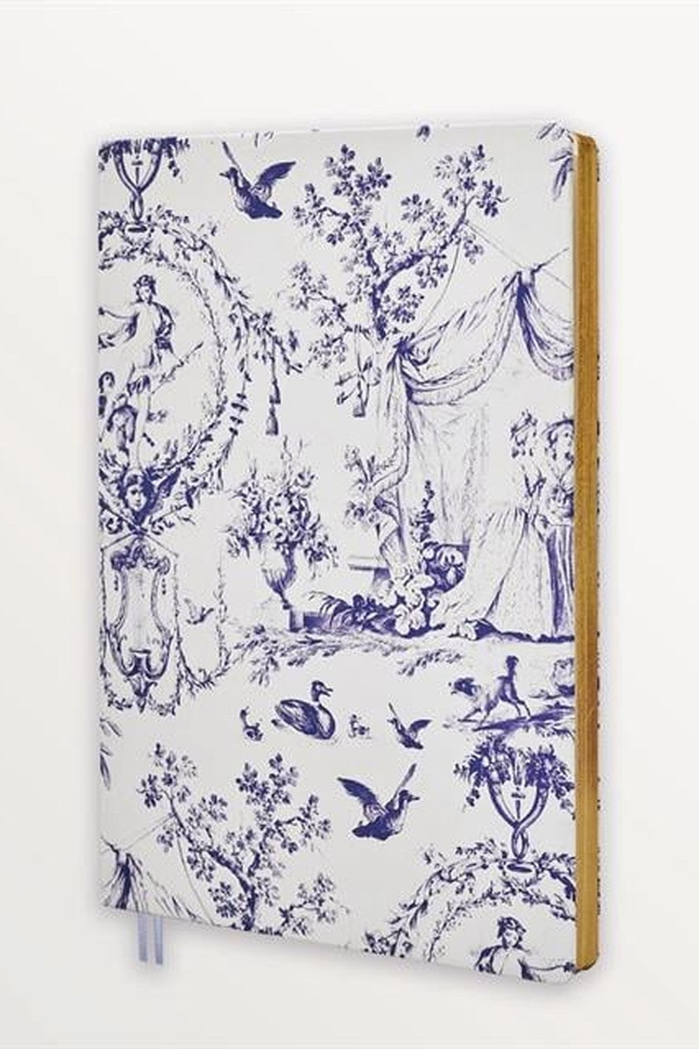 Toile De Jouy Desenli Xl Sert Kapak Defter - 1