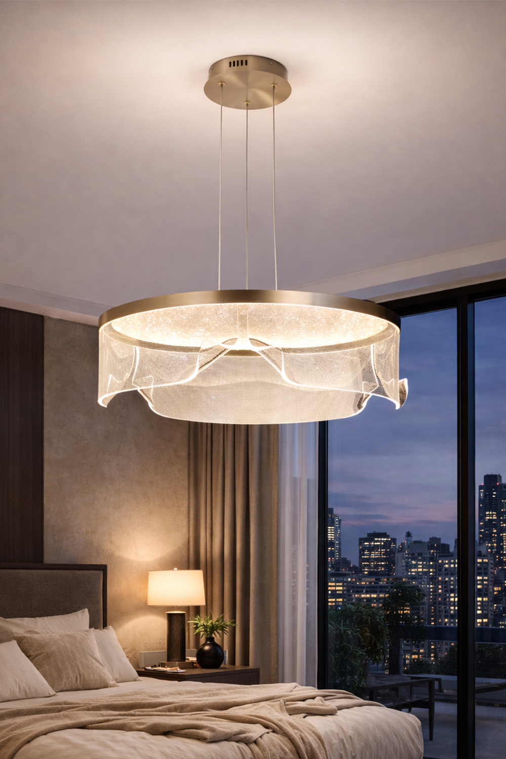 Sarkit 1l Silver Ø55 Cm Led 80w - 1