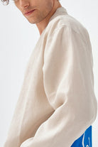 Painture Linen Kimono Beige - 3