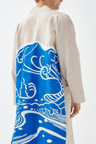 Painture Linen Kimono Beige - 4