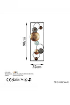 Bys-123-B Dekoratif Metal Duvar Tablosu - 6