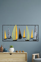 Bys-027-A Dekoratif Metal Duvar Tablosu - 0