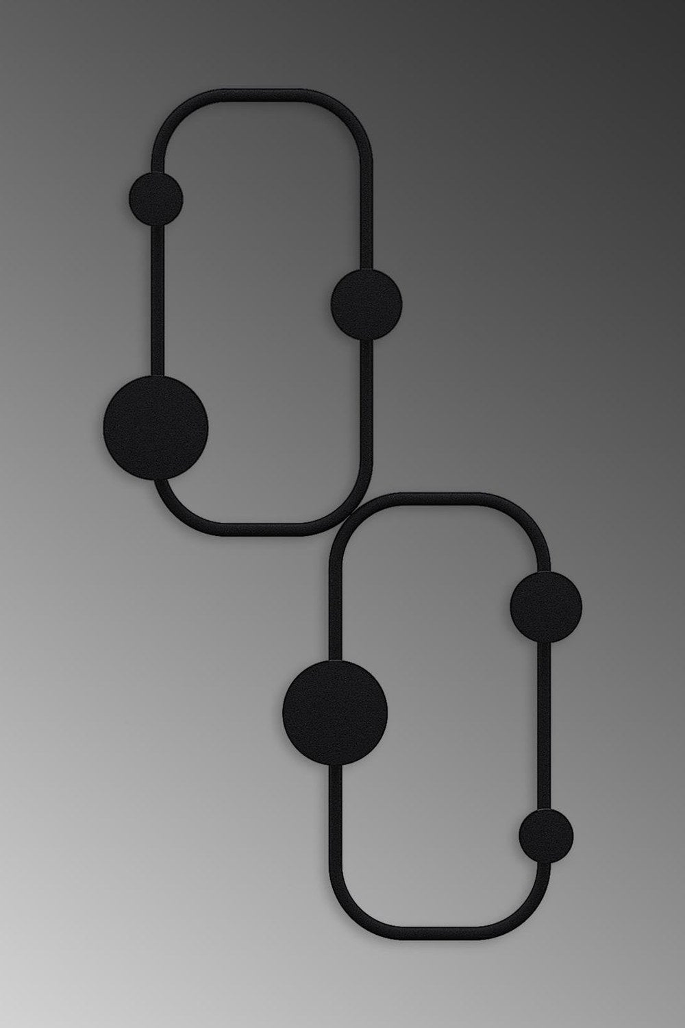 Amt-010 Dekoratif Metal Askılık - 1