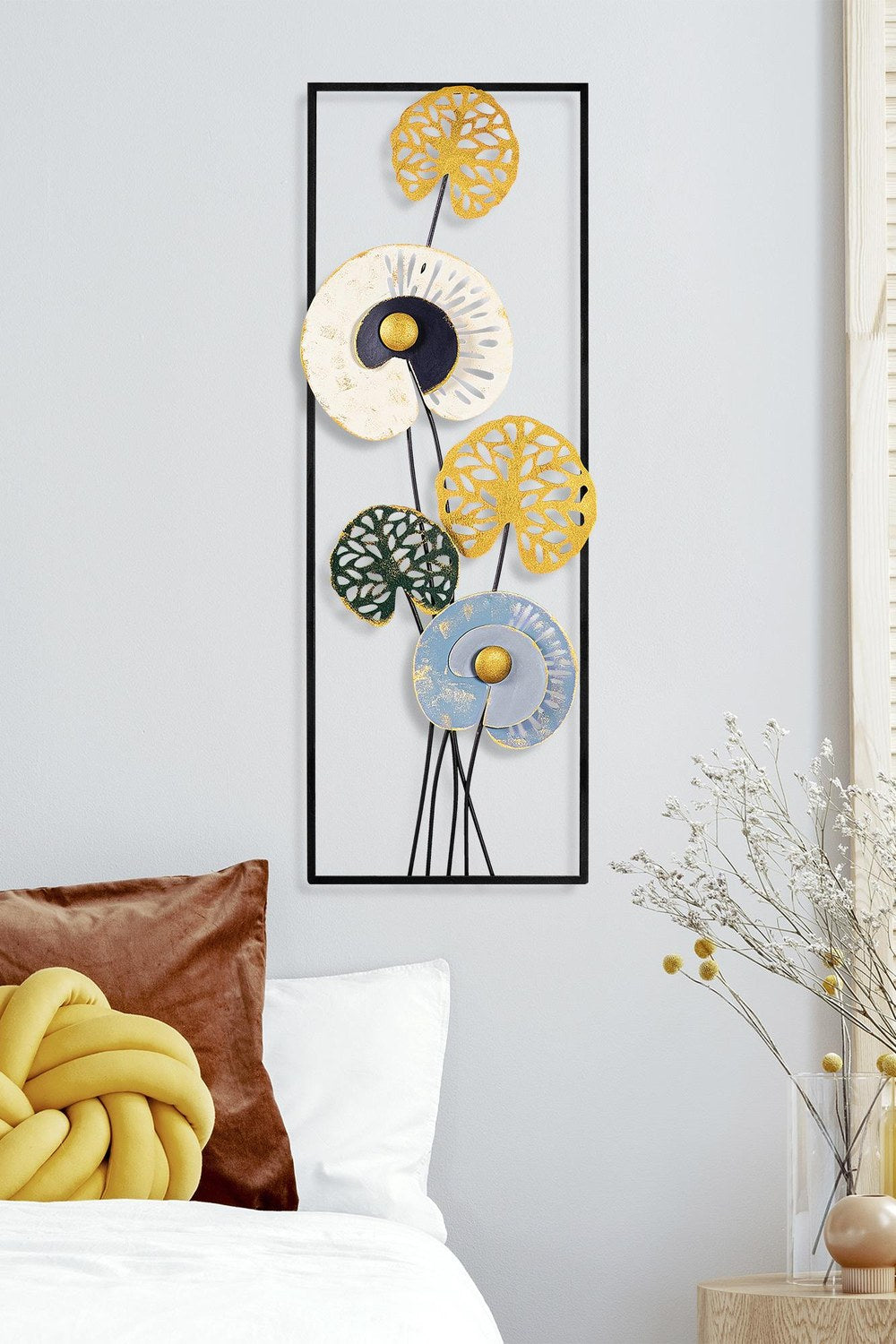 Bys-079-B Dekoratif Metal Duvar Tablosu - 1