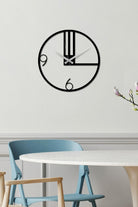 Watch-054 Dekoratif Metal Duvar Saati - 1