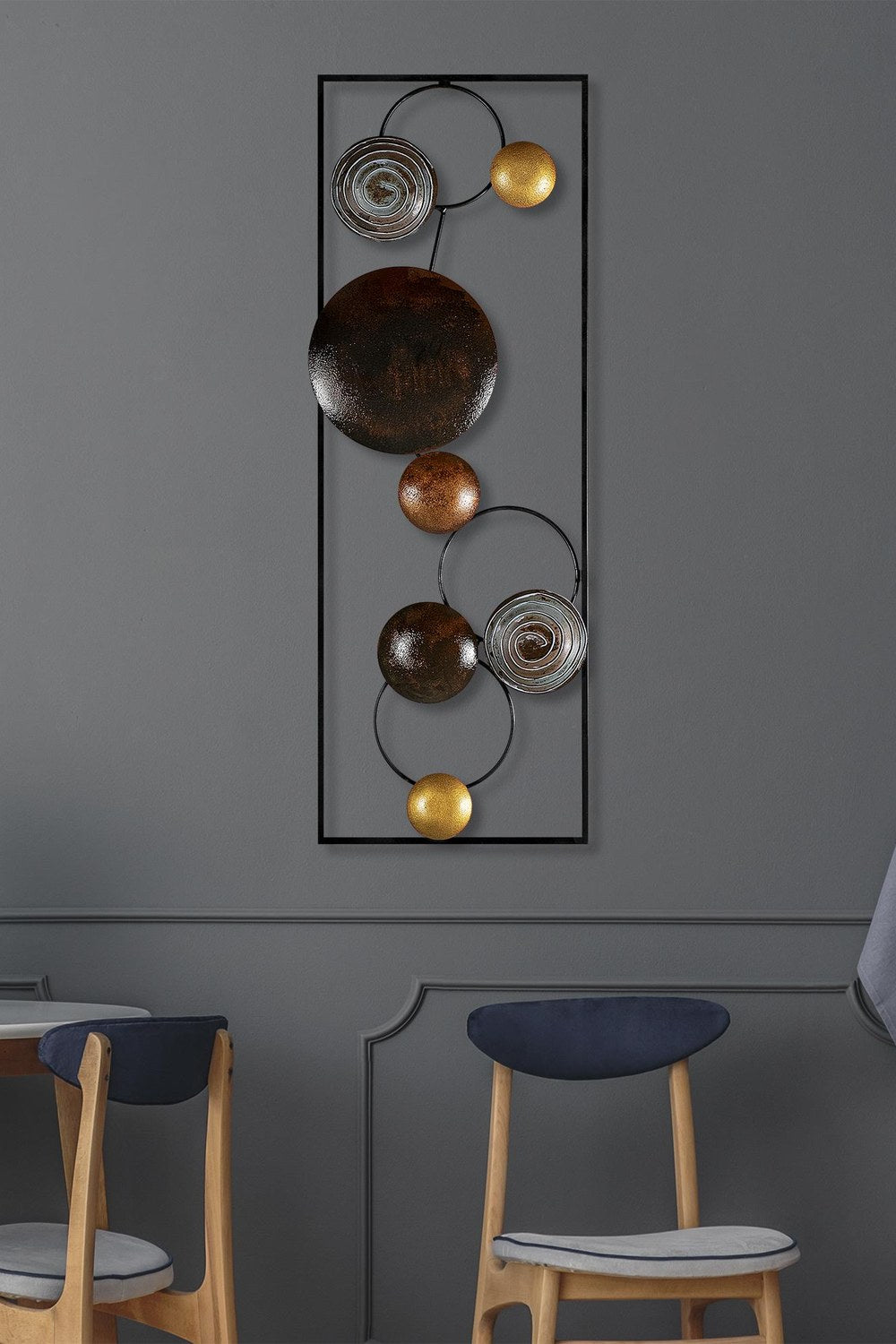 Bys-123 Dekoratif Metal Duvar Tablosu - 1
