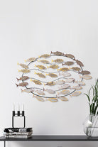 Bys-037-A Dekoratif Metal Duvar Tablosu - 0