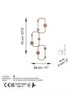 Amt-011-C Dekoratif Metal Askılık - 5
