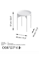 Shb-002-C Dekoratif Metal Sehpa - 5