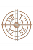 Watch-033-B Dekoratif Metal Duvar Saati - 1