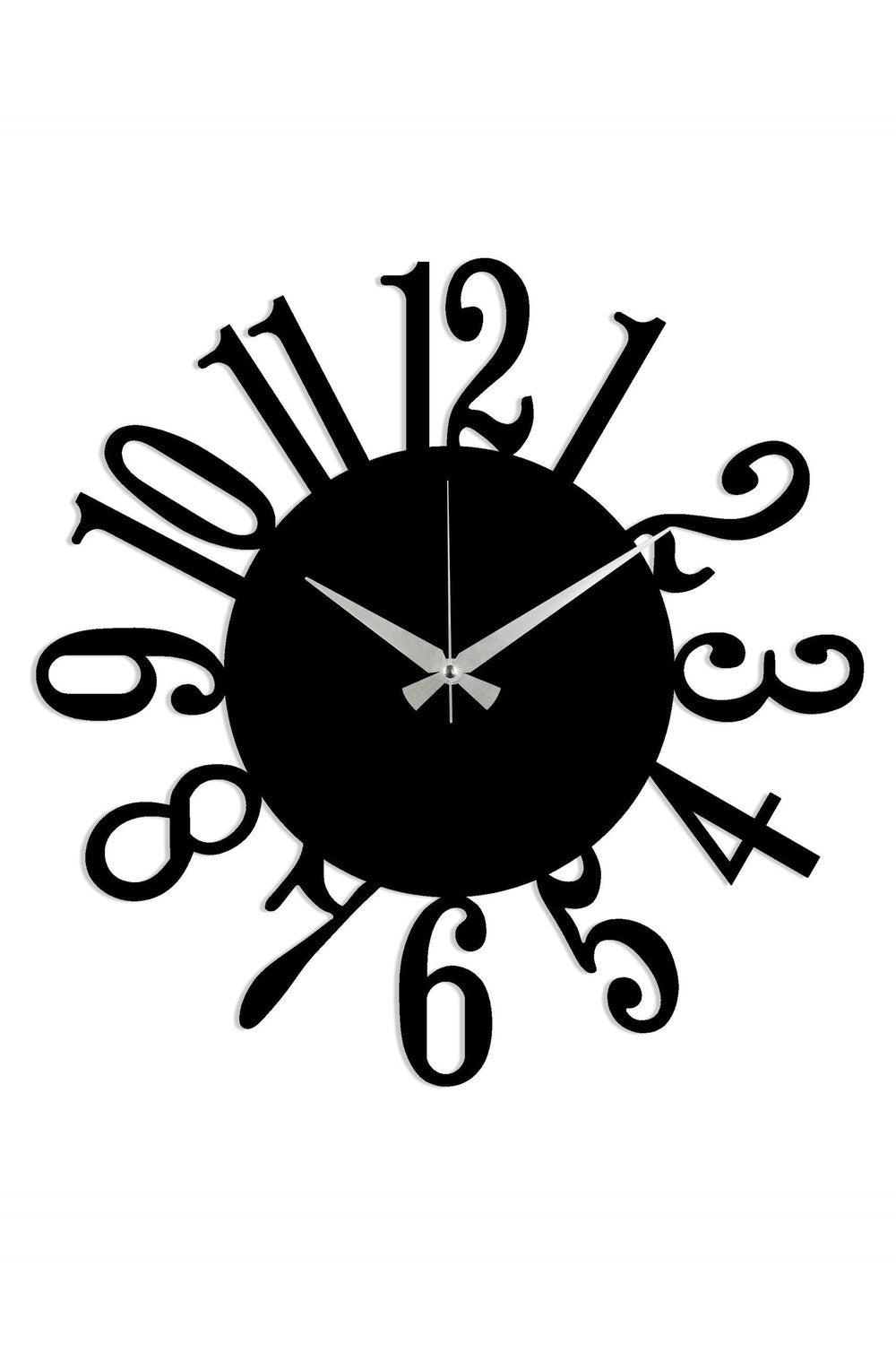 Watch-014 Dekoratif Metal Duvar Saati - 1