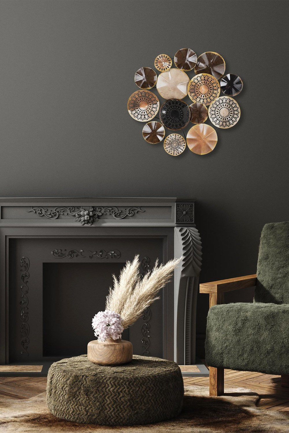 Bys-040 Dekoratif Metal Duvar Tablosu - 1