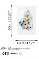 Uv-964 Baskılı Cam Dikdörtgen Duvar Tablosu - 6