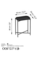 Shb-009 Dekoratif Metal Sehpa - 5