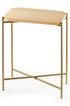 Shb-003-A Dekoratif Ahşap Metal Sehpa - 4