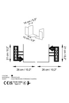 Kt-039 Dekoratif Metal Kitap Tutucu - 4