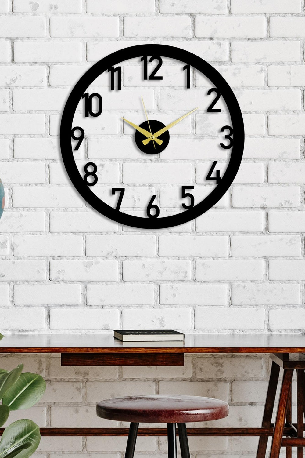 Watch-83 Dekoratif Metal Duvar Saati - 1