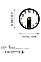 Watch-82 Dekoratif Metal Duvar Saati - 6