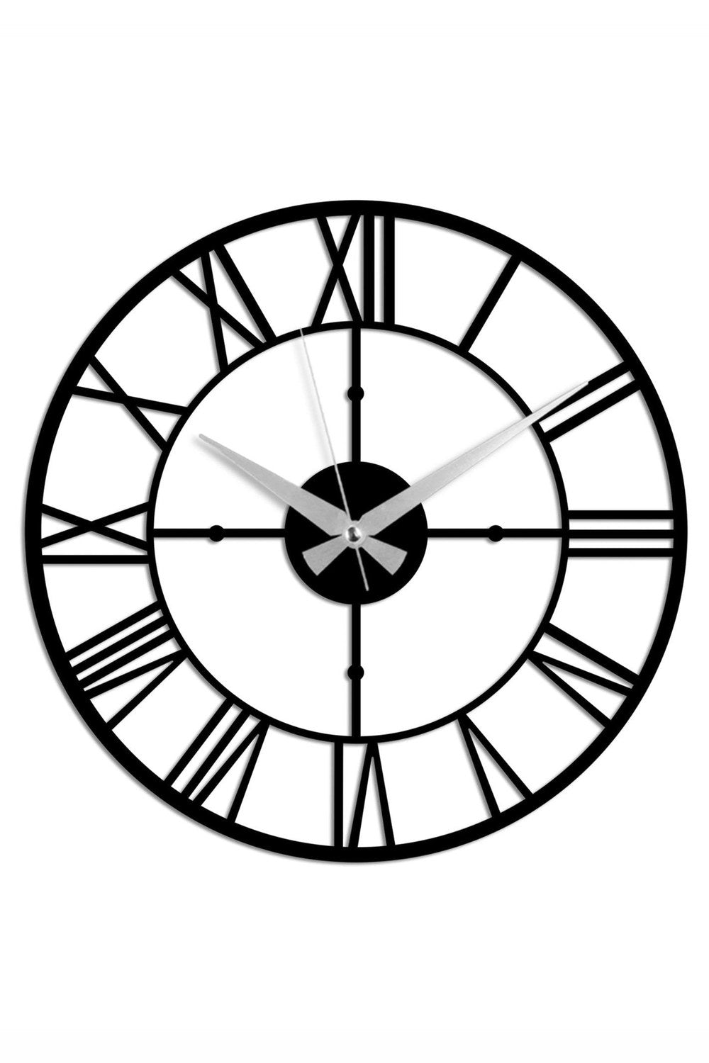 Watch-069 Dekoratif Metal Duvar Saati - 4