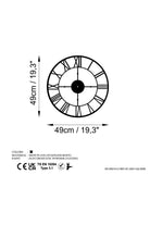 Watch-069 Dekoratif Metal Duvar Saati - 5