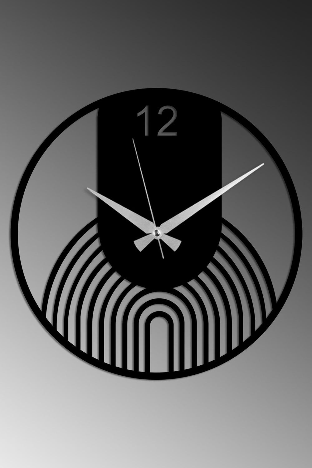 Watch-062 Dekoratif Metal Duvar Saati - 3