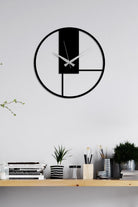 Watch-055 Dekoratif Metal Duvar Saati - 0