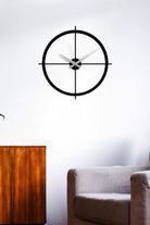 Watch-052 Dekoratif Metal Duvar Saati - 0