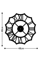 Watch-023 Dekoratif Metal Duvar Saati - 2
