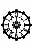 Watch-016 Dekoratif Metal Duvar Saati - 1
