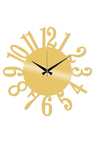 Watch-014-A Dekoratif Metal Duvar Saati - 1