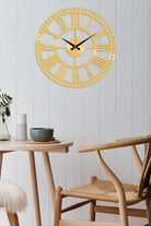 Watch-010-A Dekoratif Metal Duvar Saati - 0