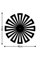 Watch-007-B Dekoratif Metal Duvar Saati - 2