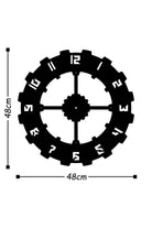 Watch-004 Dekoratif Metal Duvar Saati - 2