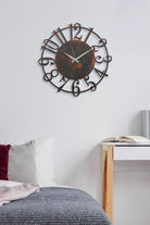 Bys-128-C Dekoratif Metal Duvar Saati - 1