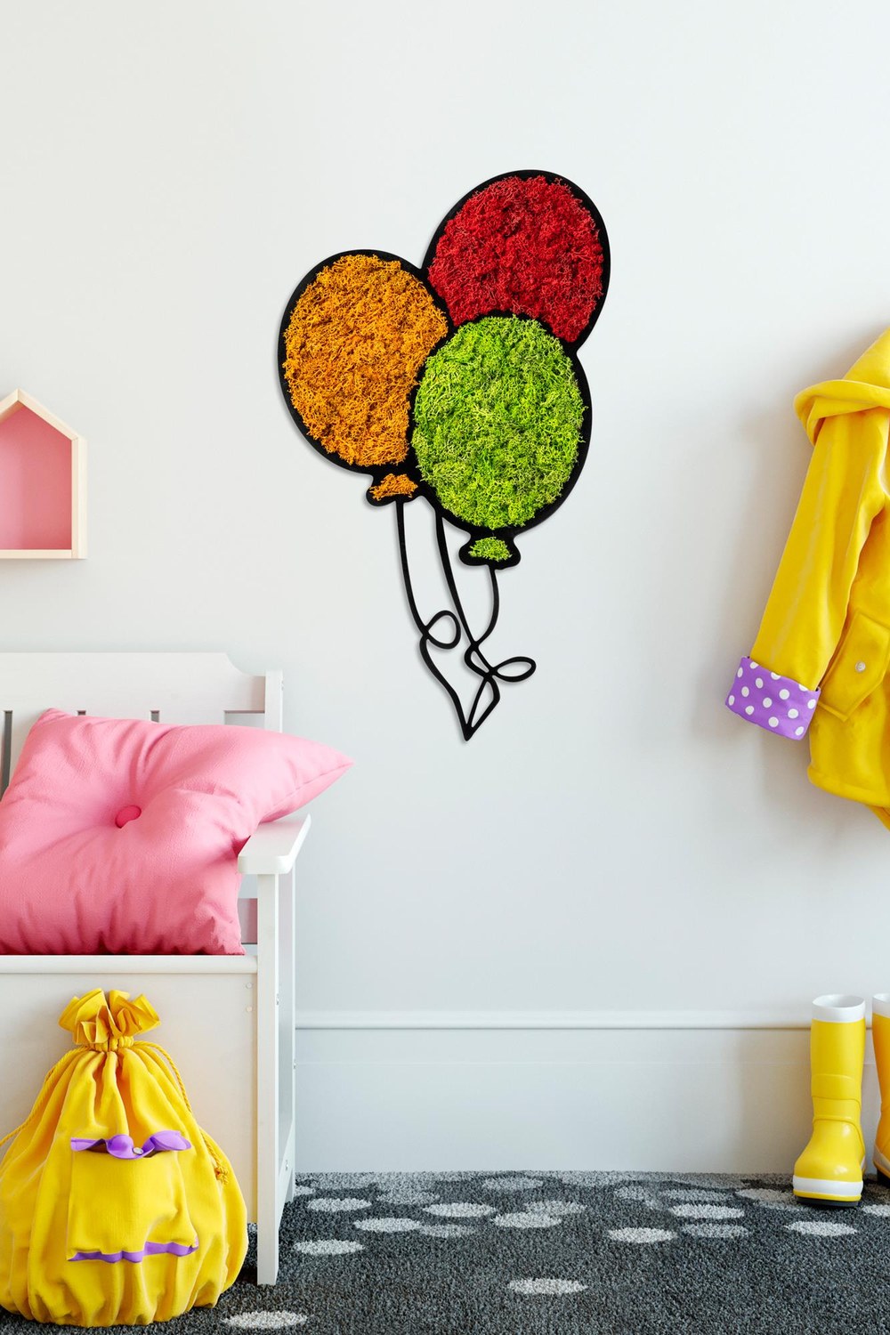 Yns-025 Dekoratif Yosun Duvar Tablosu - 2