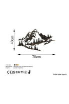 Bys-131-A Dekoratif Metal Duvar Tablosu - 6