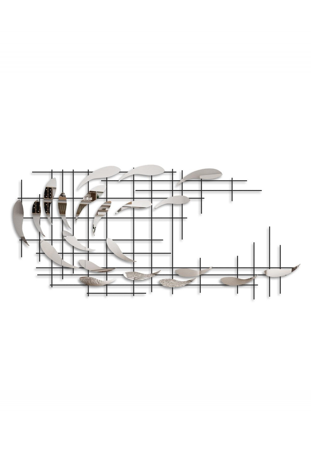 Bys-126-B Dekoratif Metal Duvar Tablosu - 5