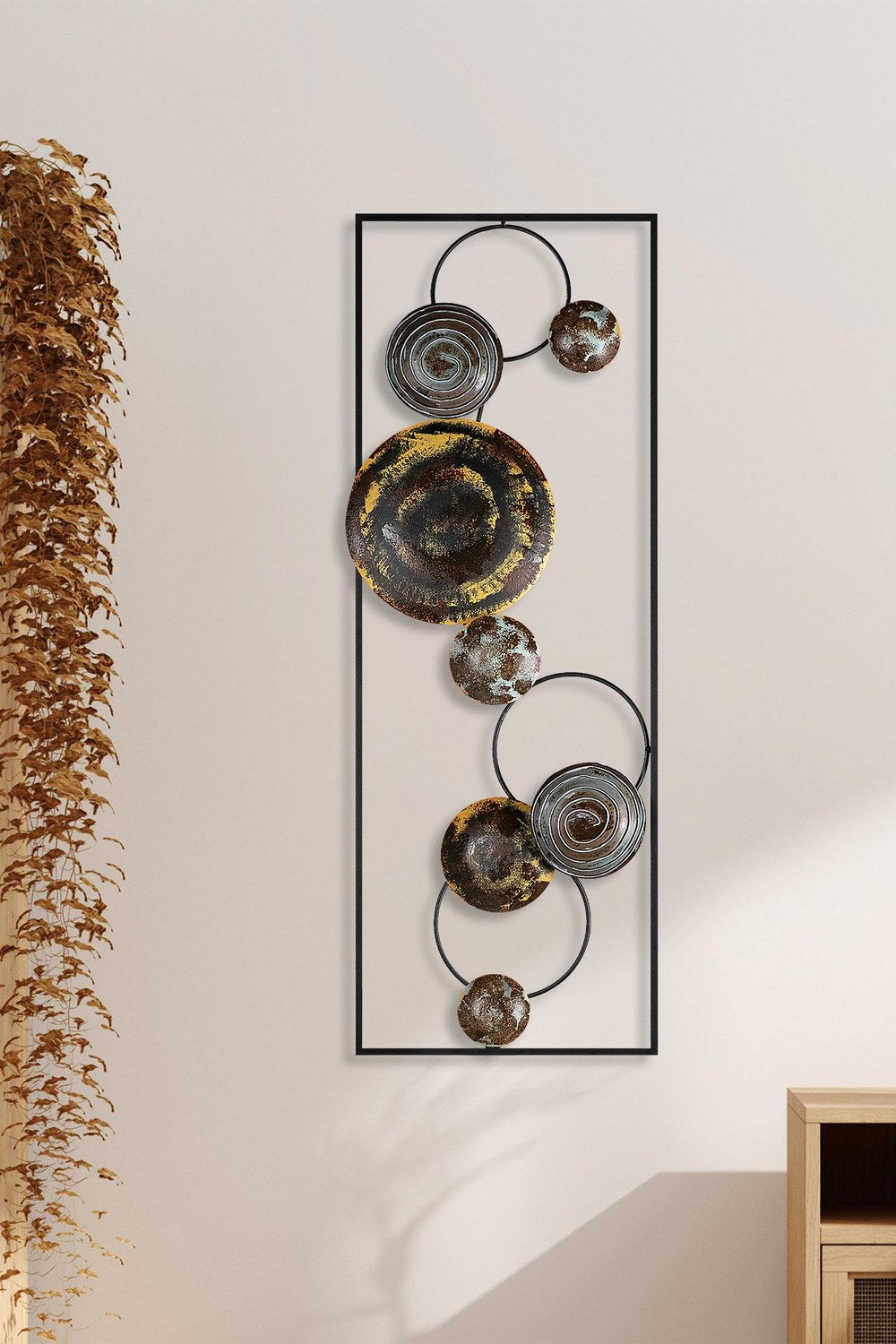 Bys-123-A Dekoratif Metal Duvar Tablosu - 1