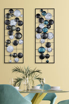 Bys-121-A Dekoratif 2'li Metal Duvar Tablosu - 0