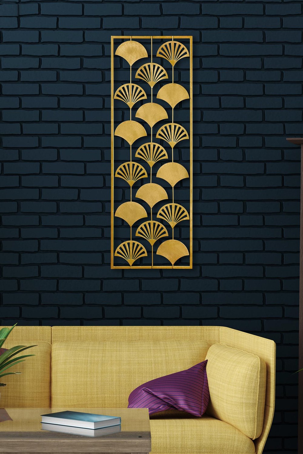 Bys-098-A Dekoratif Metal Duvar Tablosu - 2