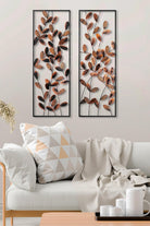 Bys-094-B Dekoratif 2'li Metal Duvar Tablosu - 0