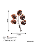 Bys-069-A Dekoratif Metal Duvar Tablosu - 6
