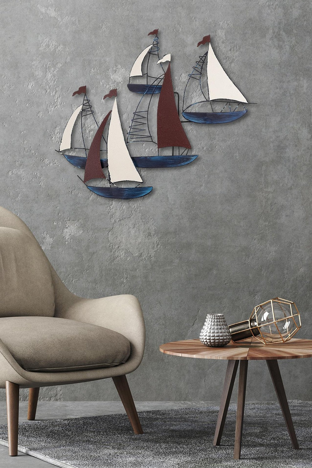 Bys-063 Dekoratif Metal Duvar Tablosu - 1