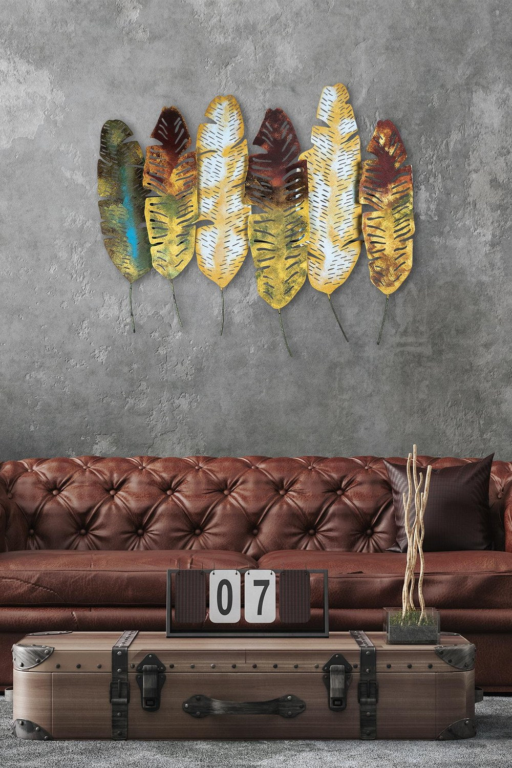 Bys-056 Dekoratif Metal Duvar Tablosu - 0