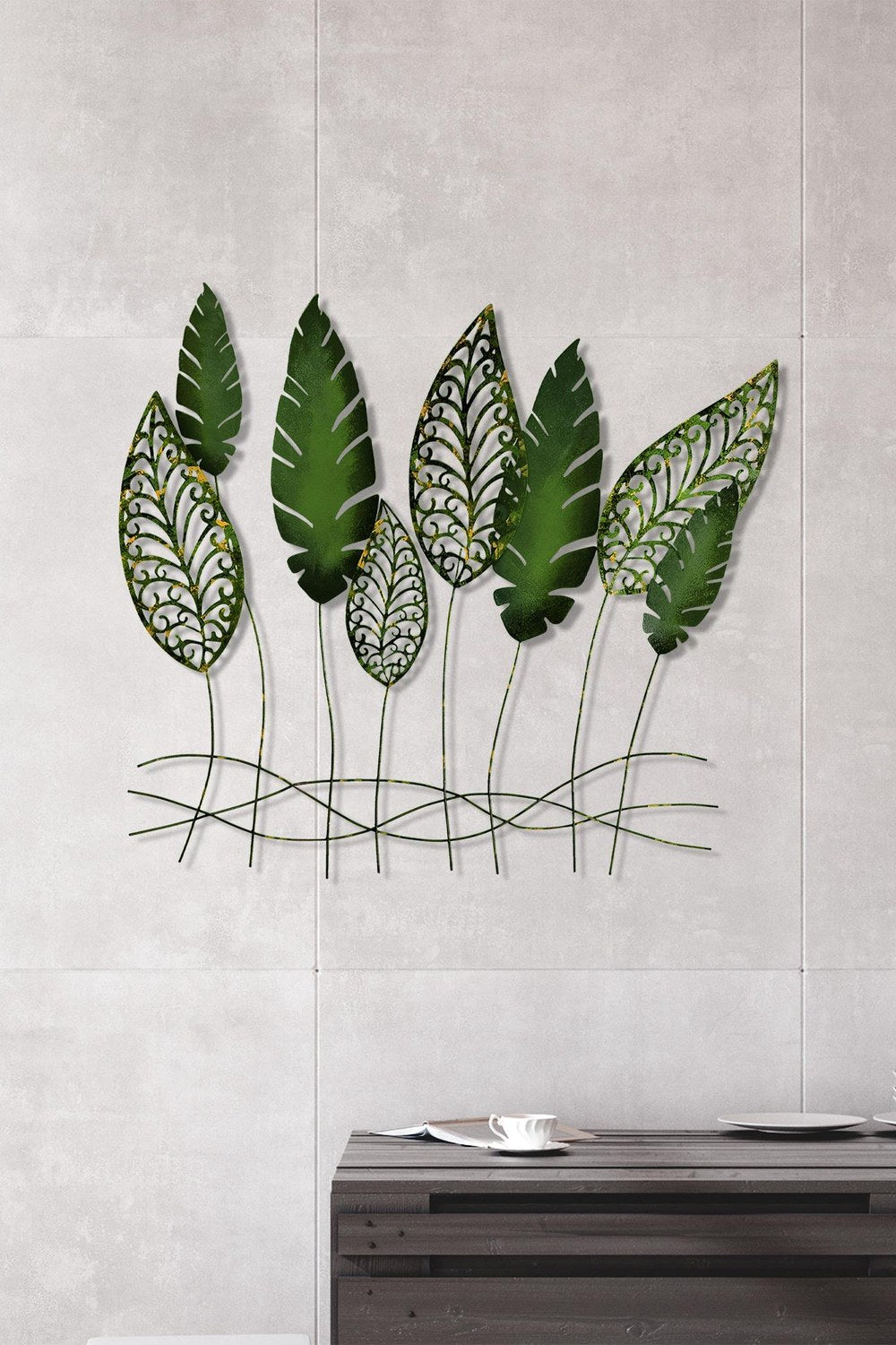 Bys-038-A Dekoratif Metal Duvar Tablosu - 1