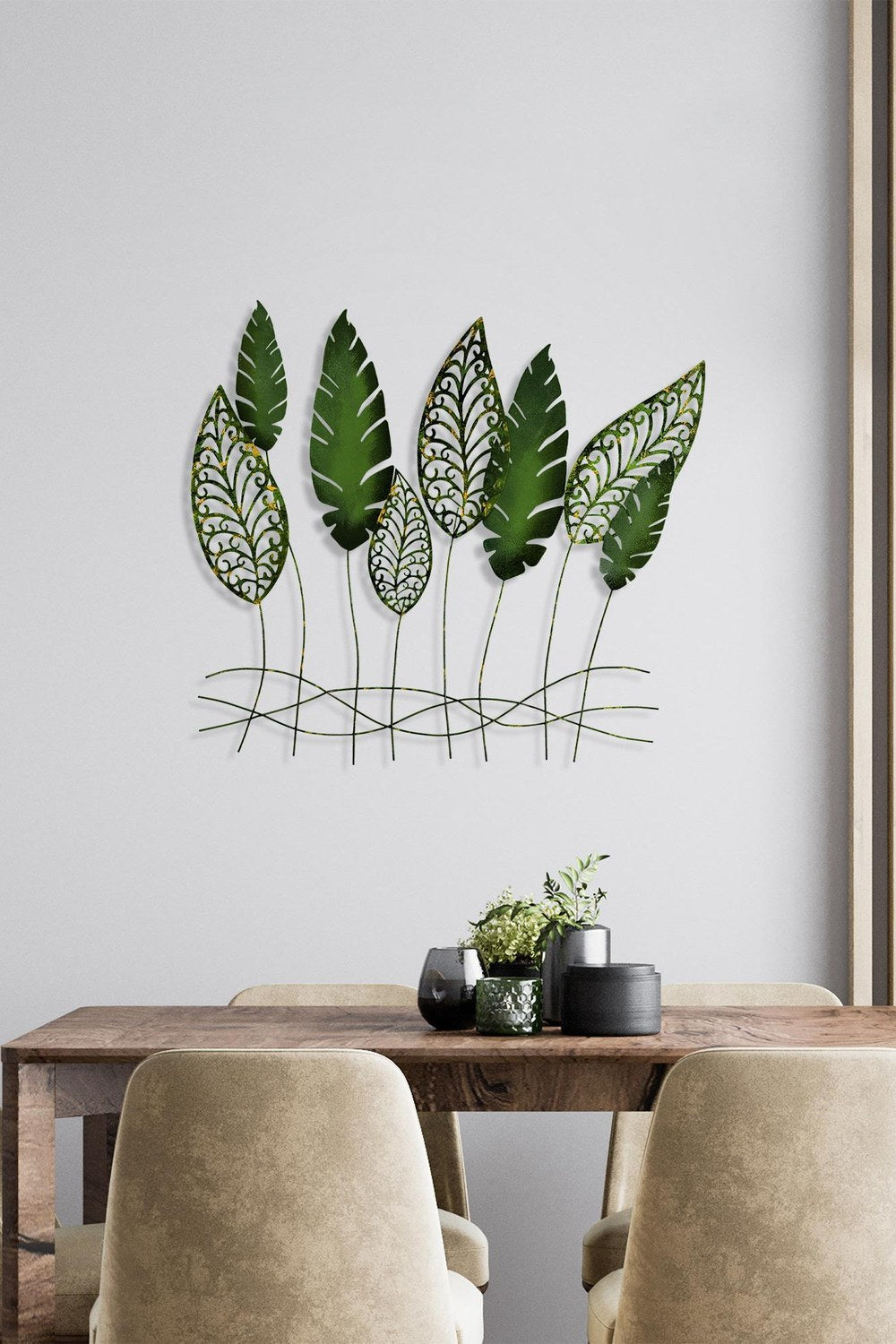 Bys-038-A Dekoratif Metal Duvar Tablosu - 2