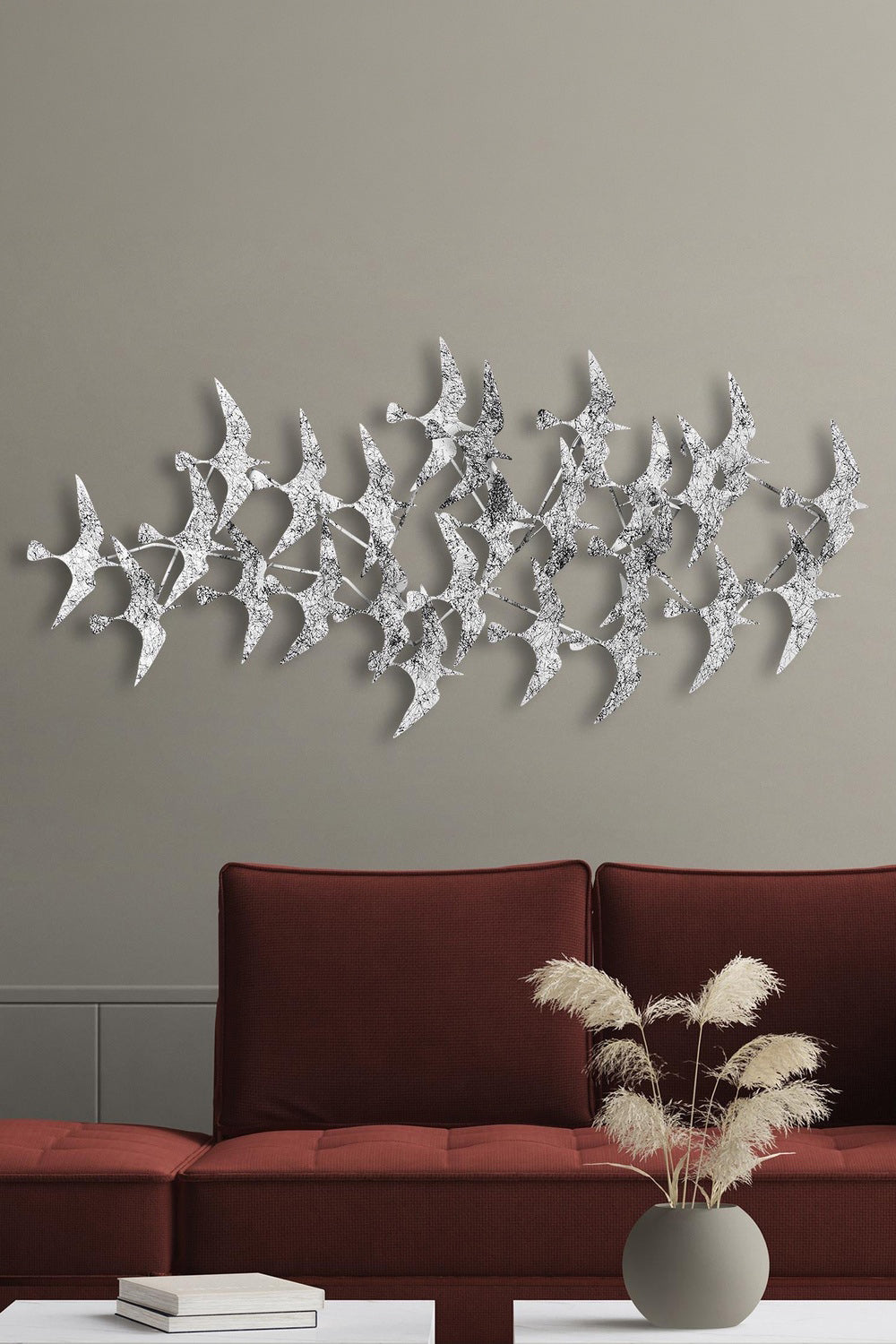 Bys-036-A Dekoratif Metal Duvar Tablosu - 1